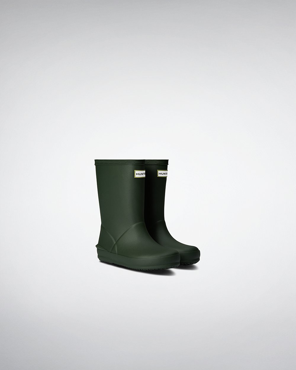 Kids Hunter First Norris | Rain Boots Green | NZ-72053-YNMT